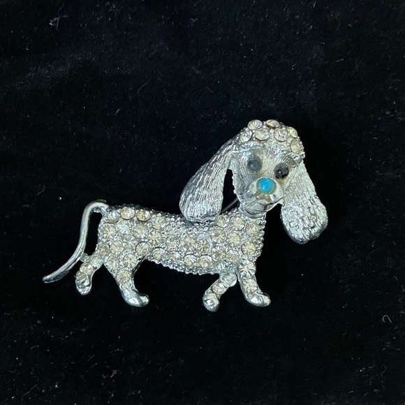 Vintage Poodle Brooch - Picture 2 of 3